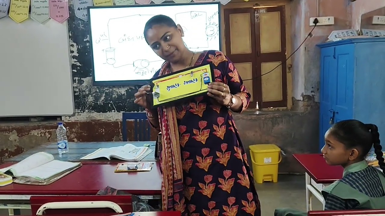 ધોરણ 6 વિજ્ઞાન... વિદ્યુત પરીપથ ની સમજ.... વિદ્યુત ના સુવાહક અને અવાહક ની પ્રવૃતિ....