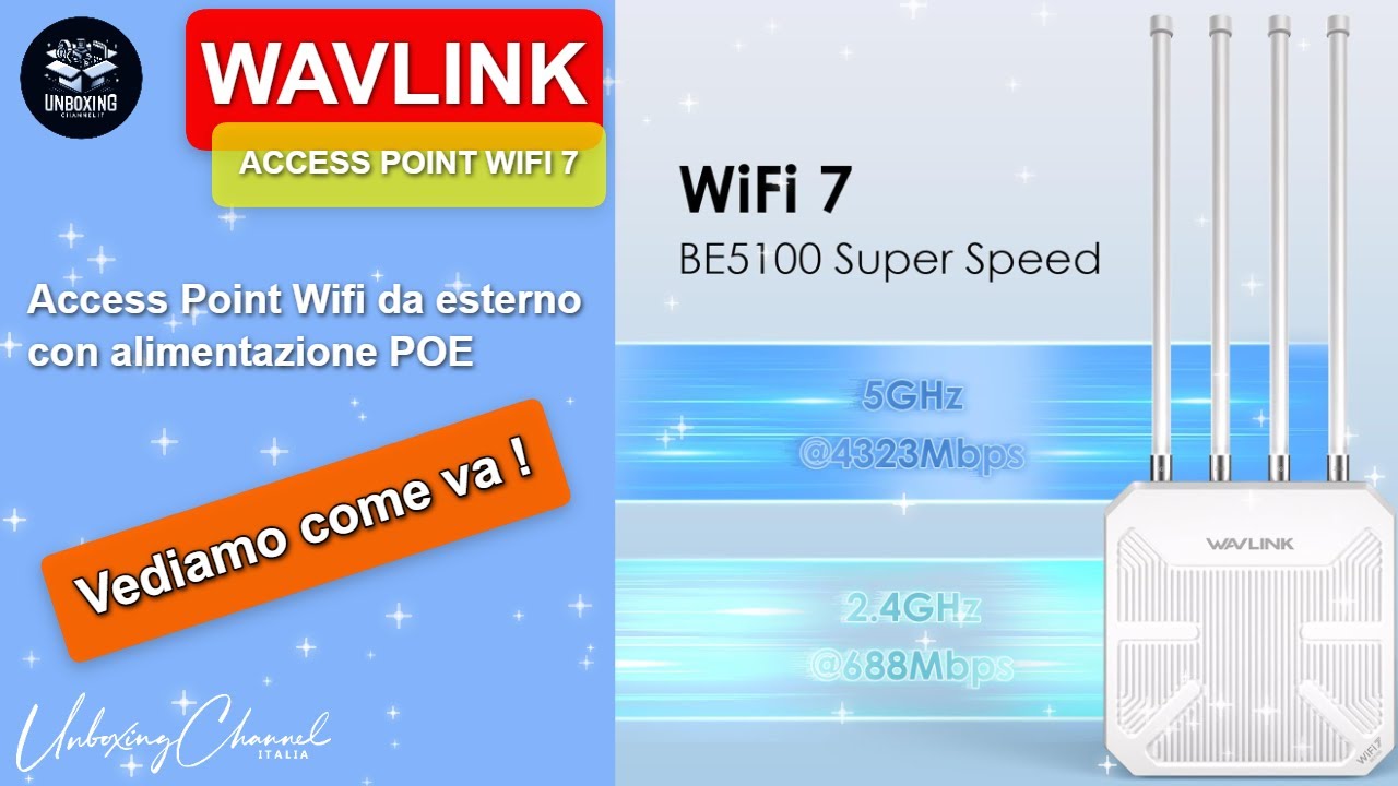 Test WAVLINK BE5100: La Potenza del WiFi 7 Esterno
