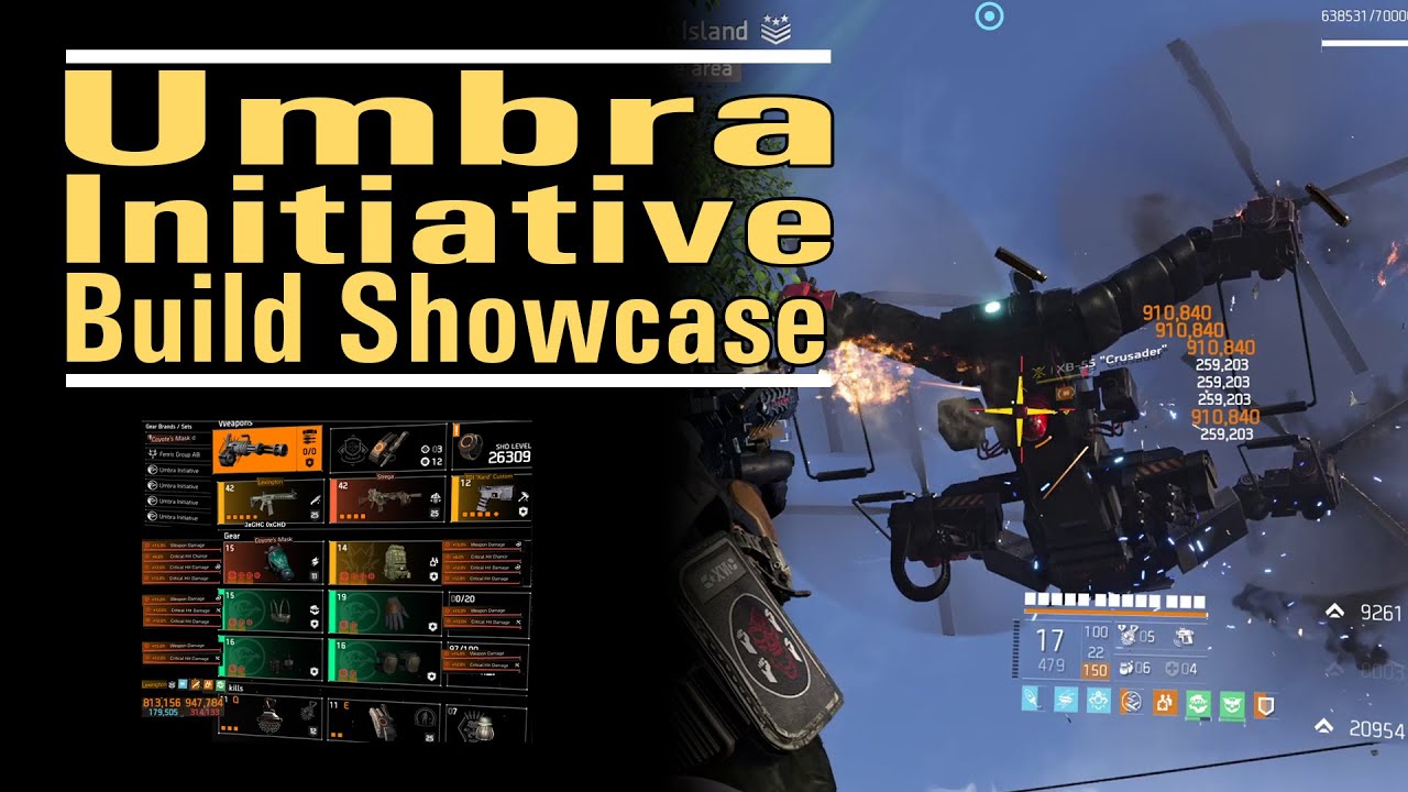 Umbra Initiative - Build Showcase - Powerful red with a decent mechanic - The Division 2