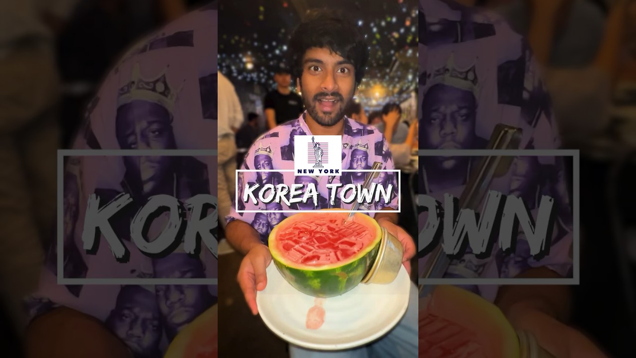 Insane Food At Koreatown In New York! 🍜🗽