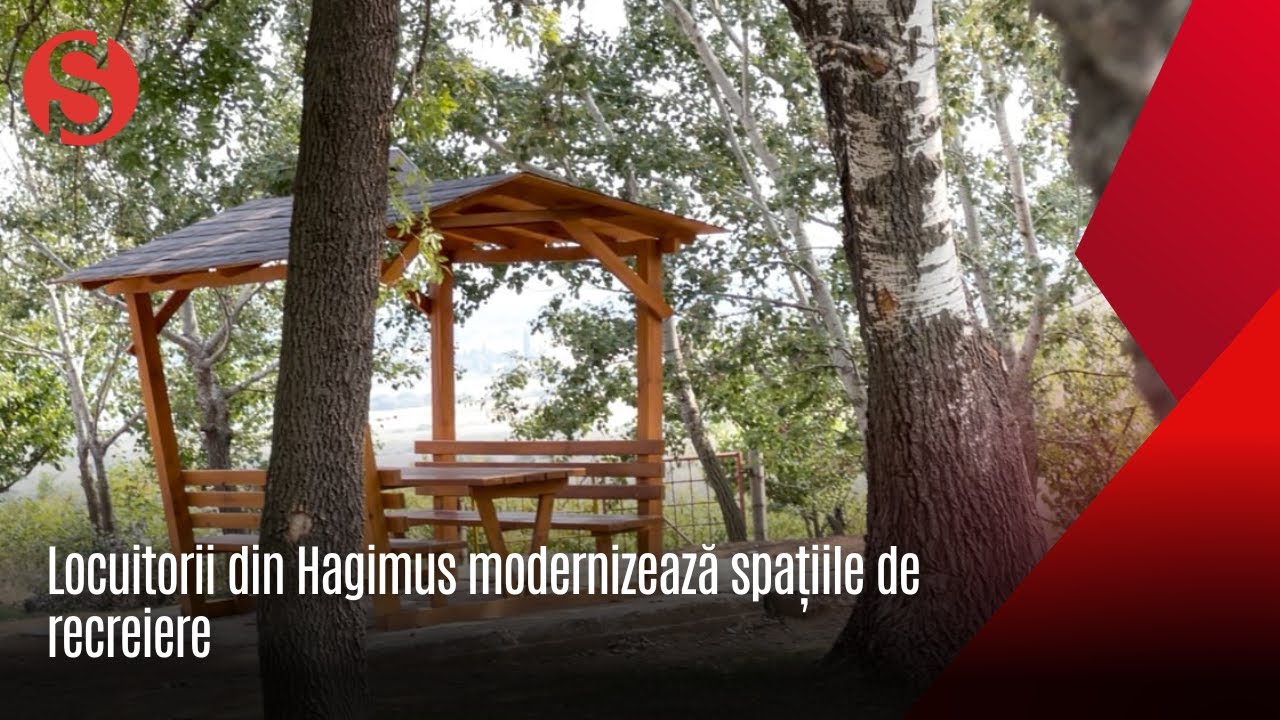Au transformat o zonă parasită din Hagimus în loc de agrement