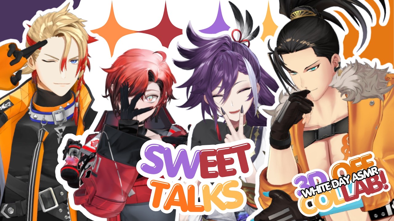 SWEET TALKS: A 3D KU100 ASMR OFF COLLAB WITH 3/4 VANDINGO ~ ♡