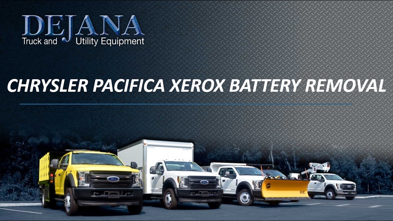 Chrysler Pacifica Xerox Battery Removal