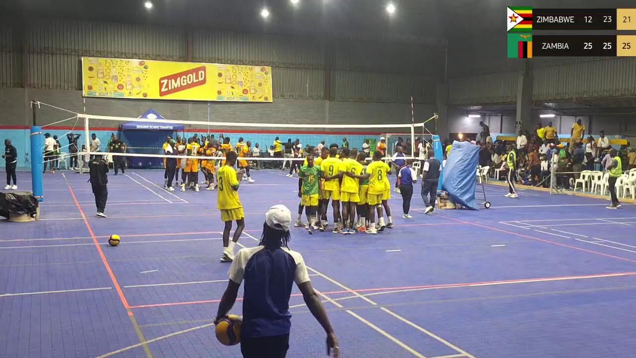 Zimbabwe National Volleyball Volleyball Exhibition (M)
ZIMBABWE VS ZAMBIA