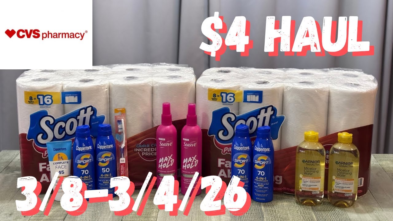 Покупки в CVS - 8-14 марта 2026 г. - Выгодные покупки: потратьте 30 долларов, сэкономьте 10 долла...