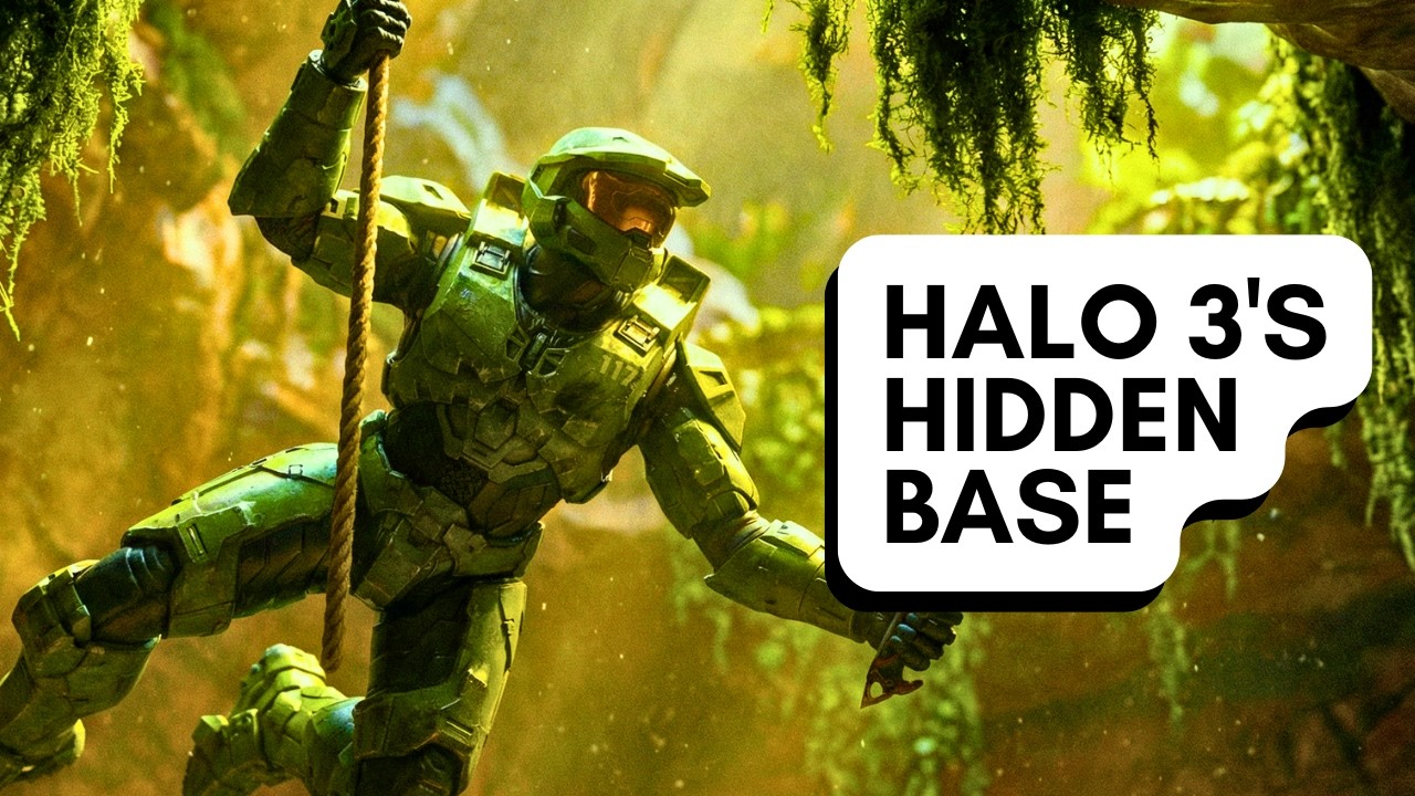 Halo 3 has a secret base... with no way to it