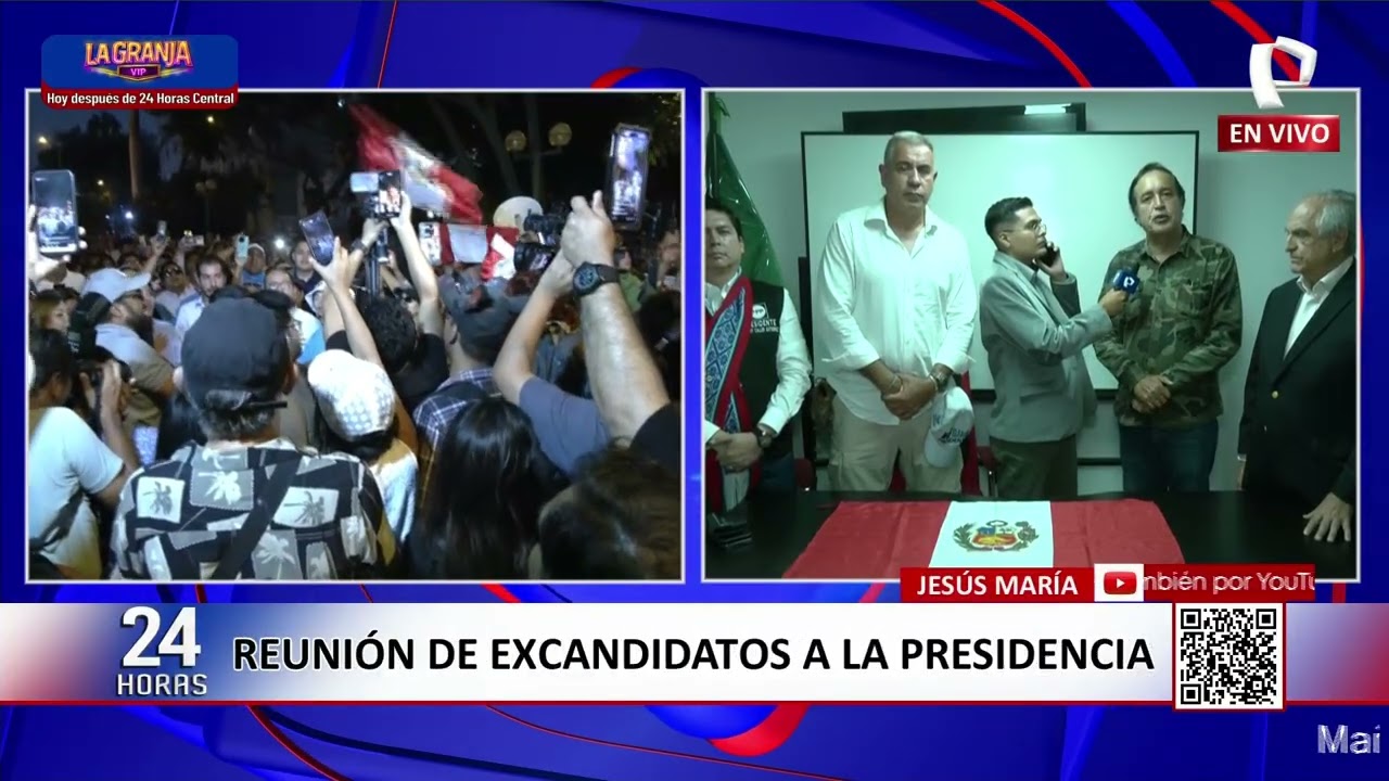 Excandidatos presidenciales denuncian fraude y exigen nulidad de elecciones