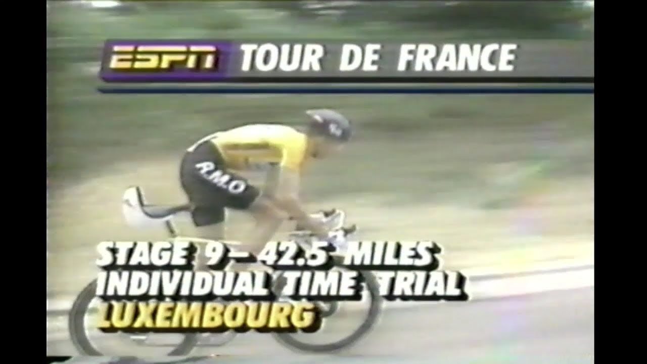1992 Tour de France Stage 9 Time Trial - Indurain Dominates ITT
