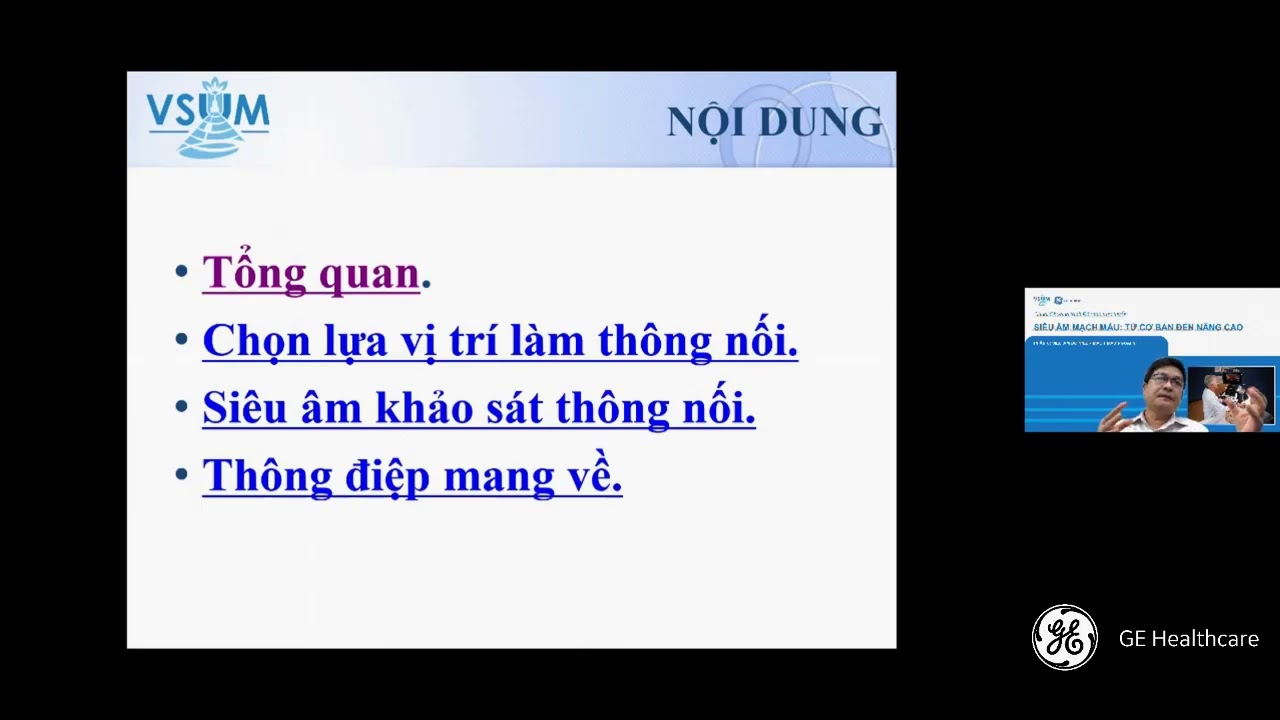 [CME SAMM] 8.2 Siêu âm Doppler đánh giá AVF trong lọc thận - BS Nguyễn Quang Trọng