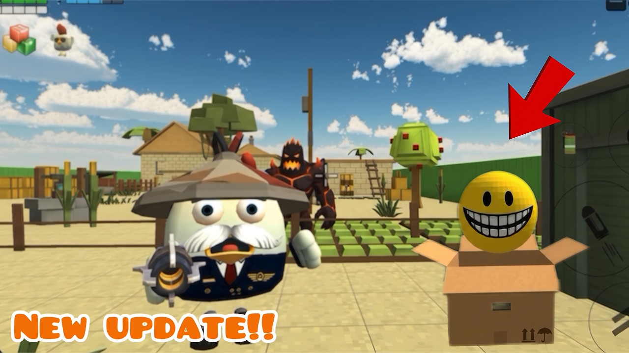 😱NEW UPDATE 6.0.0 NEW MOBS VERITY IN CHICKEN GUN!!