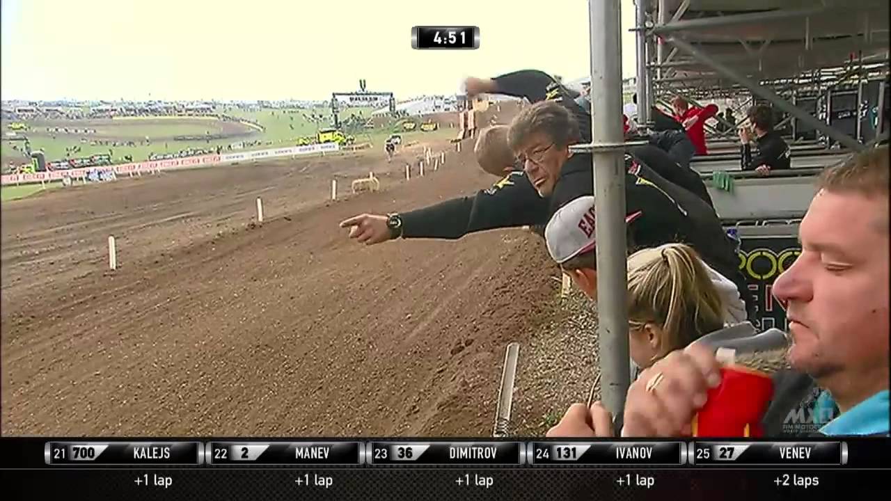 EMX85 FULL RACE 2 - Round of Great Britain 2013 - Motocross