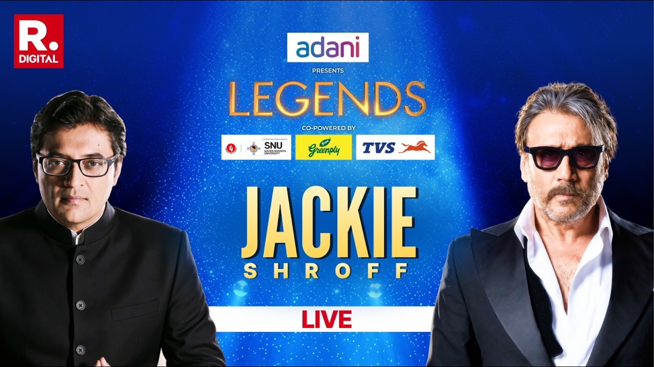 LIVE: Jackie Shroff Most Unfiltered, Full Of Swag Interview Ever With Arnab On &lsquo;LEGENDS&rsquo;