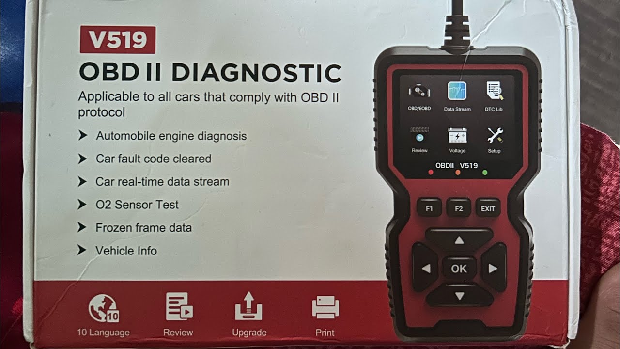 How to update OBD ll V519 DIAGNOSTIC SOFTWARE #engine #kukiland #automobile