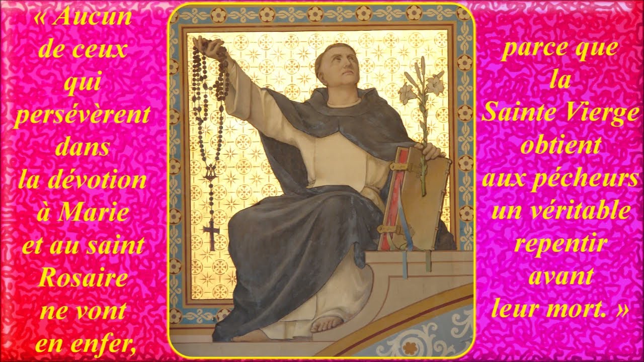 F82i. Le saint Rosaire & le poss&eacute;d&eacute; albigeois (r&eacute;cit du P&egrave;re de Montfort)