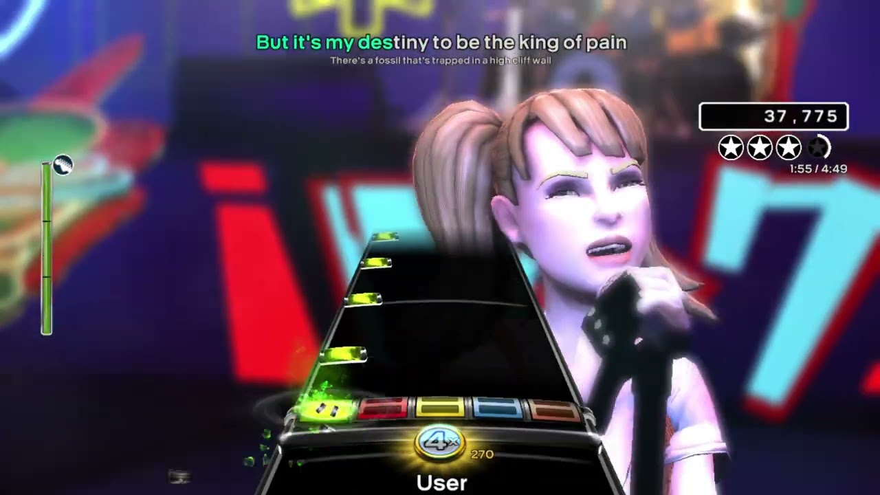 Rock Band 3 Deluxe - King of Pain (Custom) - Guitar (Expert) - 100% FC 5GS
