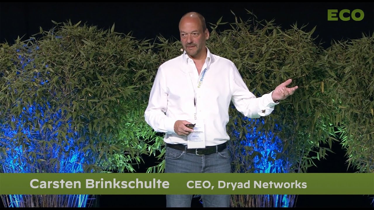 Carsten Brinkschulte pitches Dryad Networks