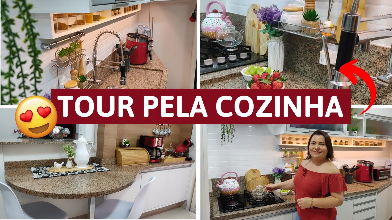 Tour pela cozinha atualizado!! l Alessa Vale ❤