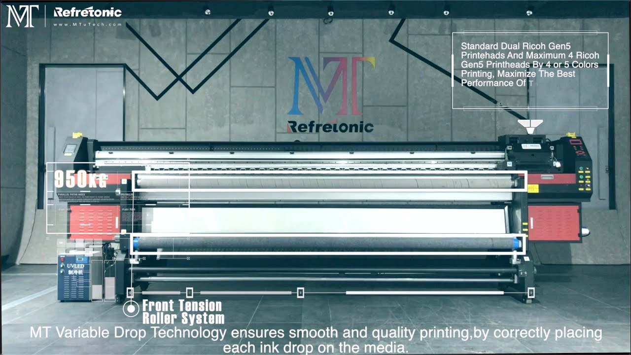 UV Printer / Roll To Roll UV Printer For Wallpaper And Ceiling Film