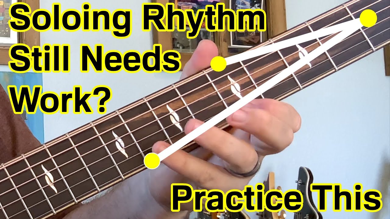 Trouble Keeping Rhythm When Soloing? Practice This! Guitar Fundamentals.