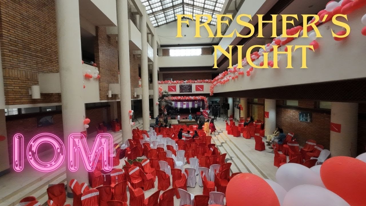 IOM ma Welcome Program|| Fresher's night IOM|| Madan Neupane
