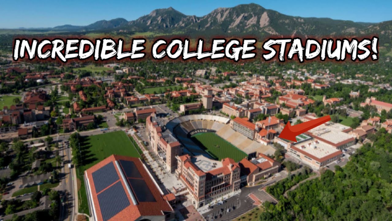 AMAZING College Football Stadiums!