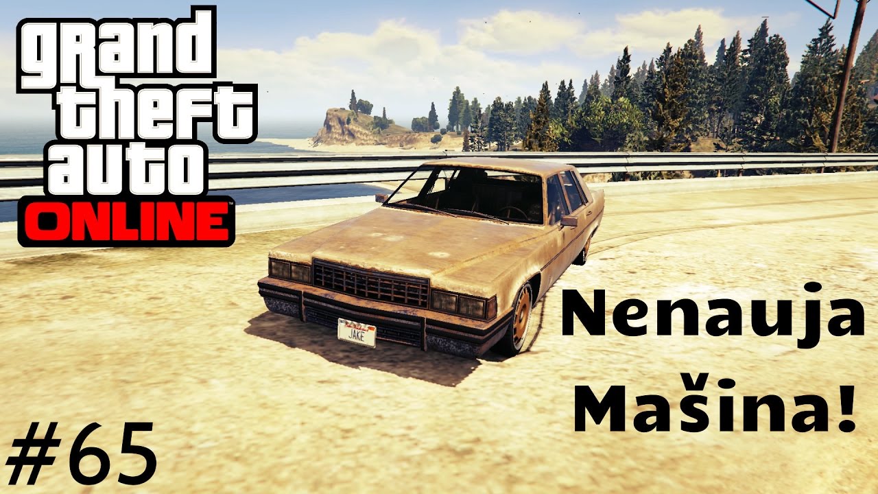 GTA 5 PC Online - Lietuviškai - Ep.65 Nenauja Mašina!