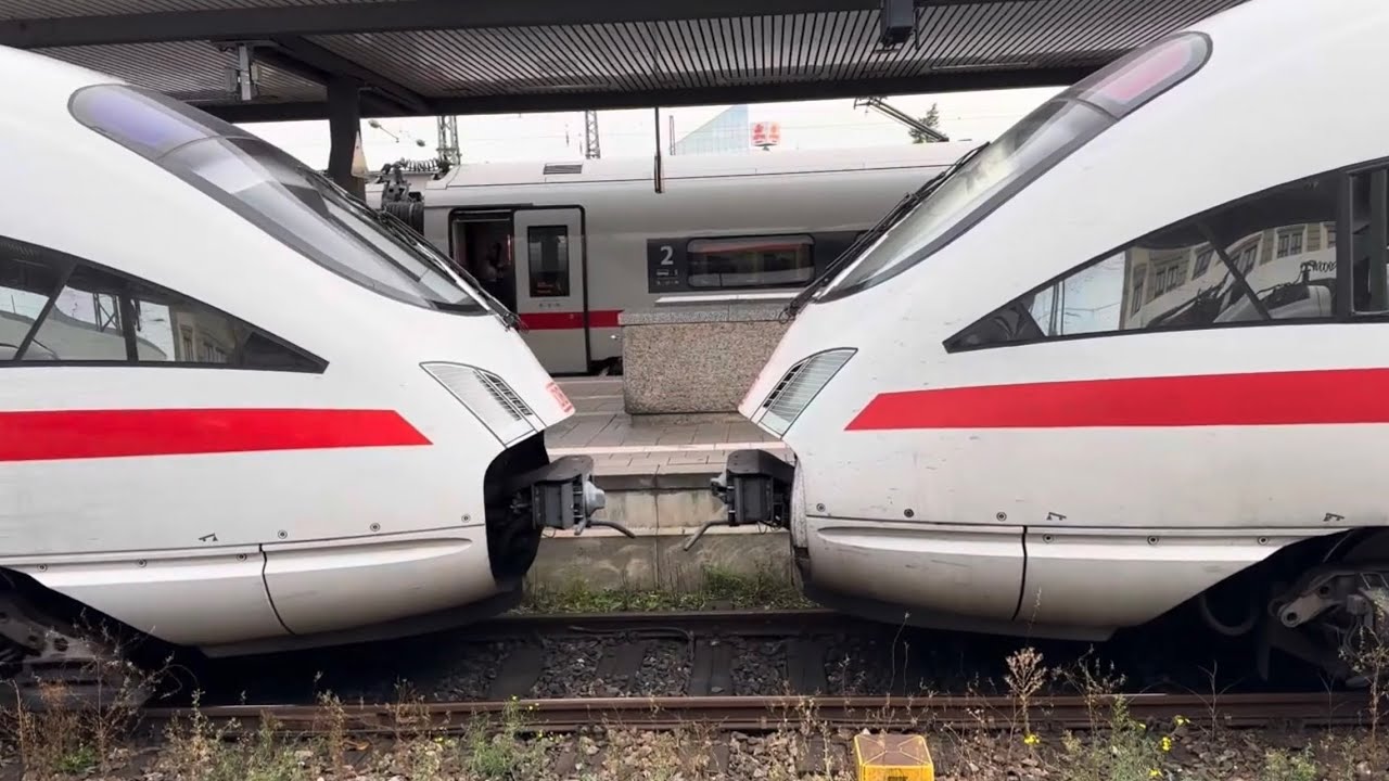 ICE-T - Zugteilung in Nürnberg Hauptbahnhof (22.09.2024) BR 411