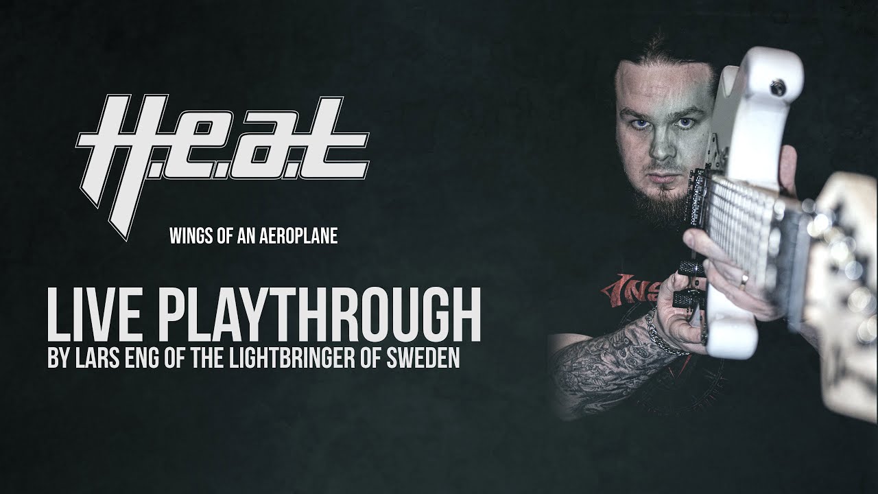 H.E.A.T - Wings of an Aeroplane - Live Playthrough by Lars Eng