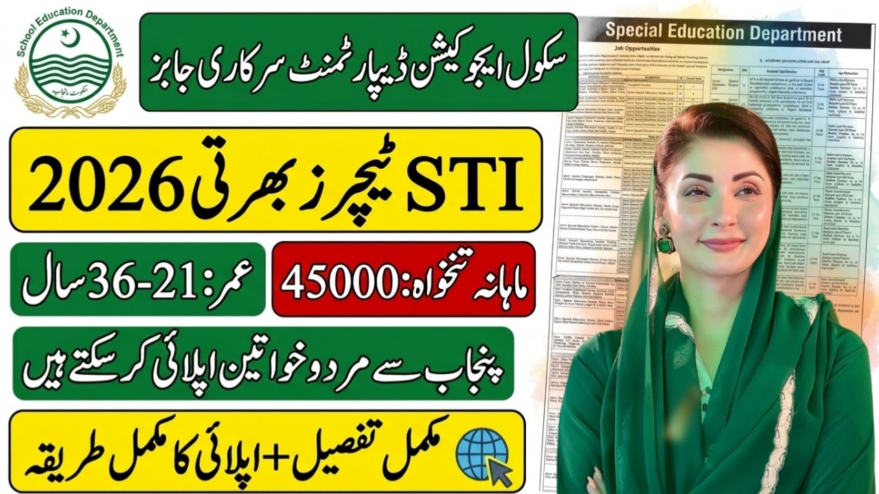 STI Teachers Jobs 2026 | Salary 45,000 | How To Apply STI Jobs 2026