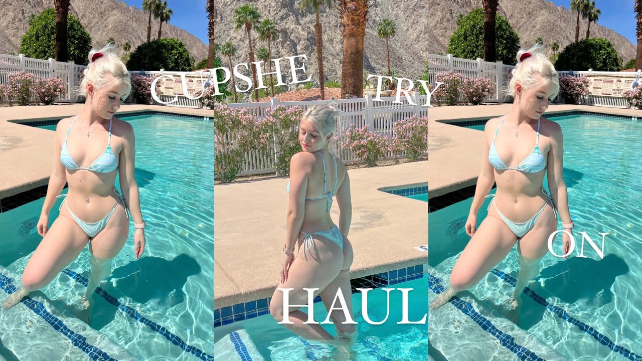 SPRING CUPSHE BIKINI TRY ON HAUL