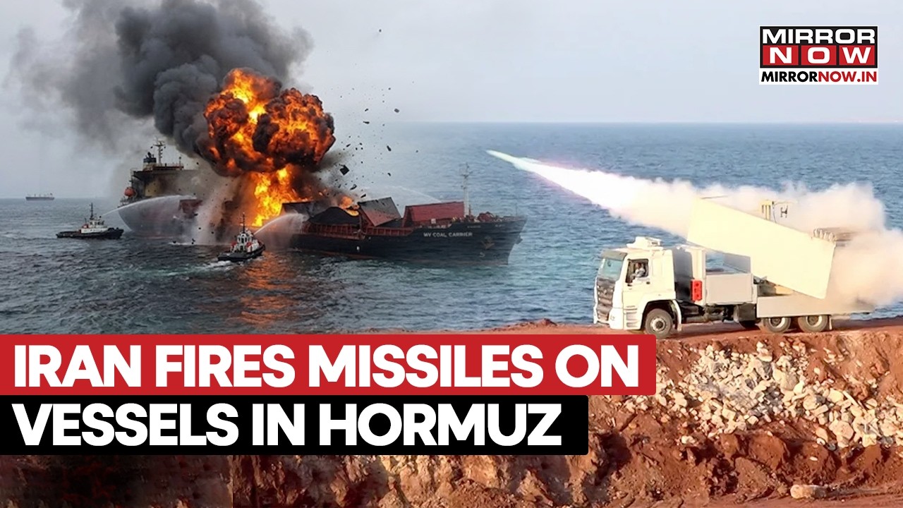 HORMUZ AT WAR! Iran Fires Missiles At Vessels As Tensions With US Escalate Amid Deal Deadlock