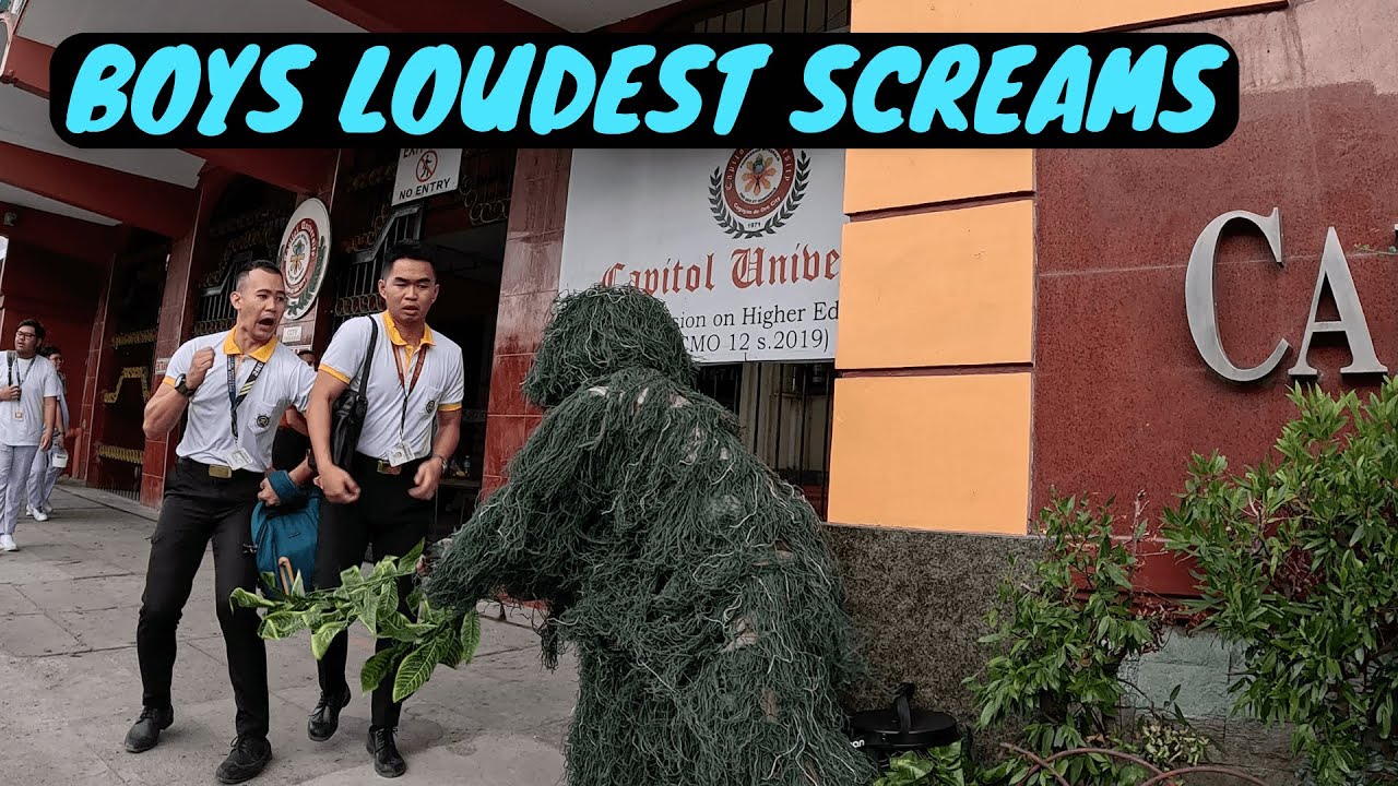 Bushman Prank Gone Wild &ndash; Loudest Screams Ever! [Bushman Philippines]