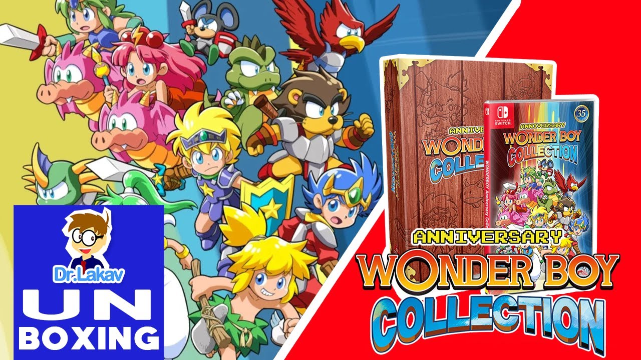 Anniversary Wonder Boy Collection de StrictlyLimited  Unboxing : Découvrez cette édition collector !