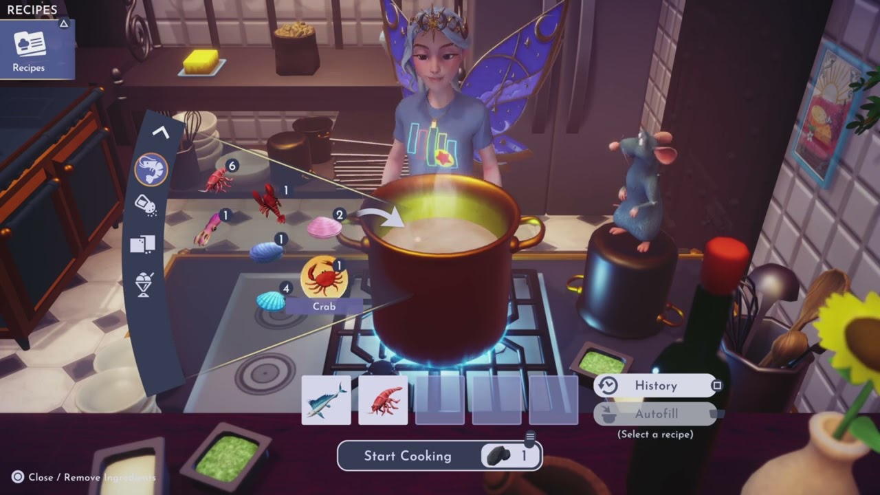 How to make all of the 5 star recipes,Disney Dreamlight valley