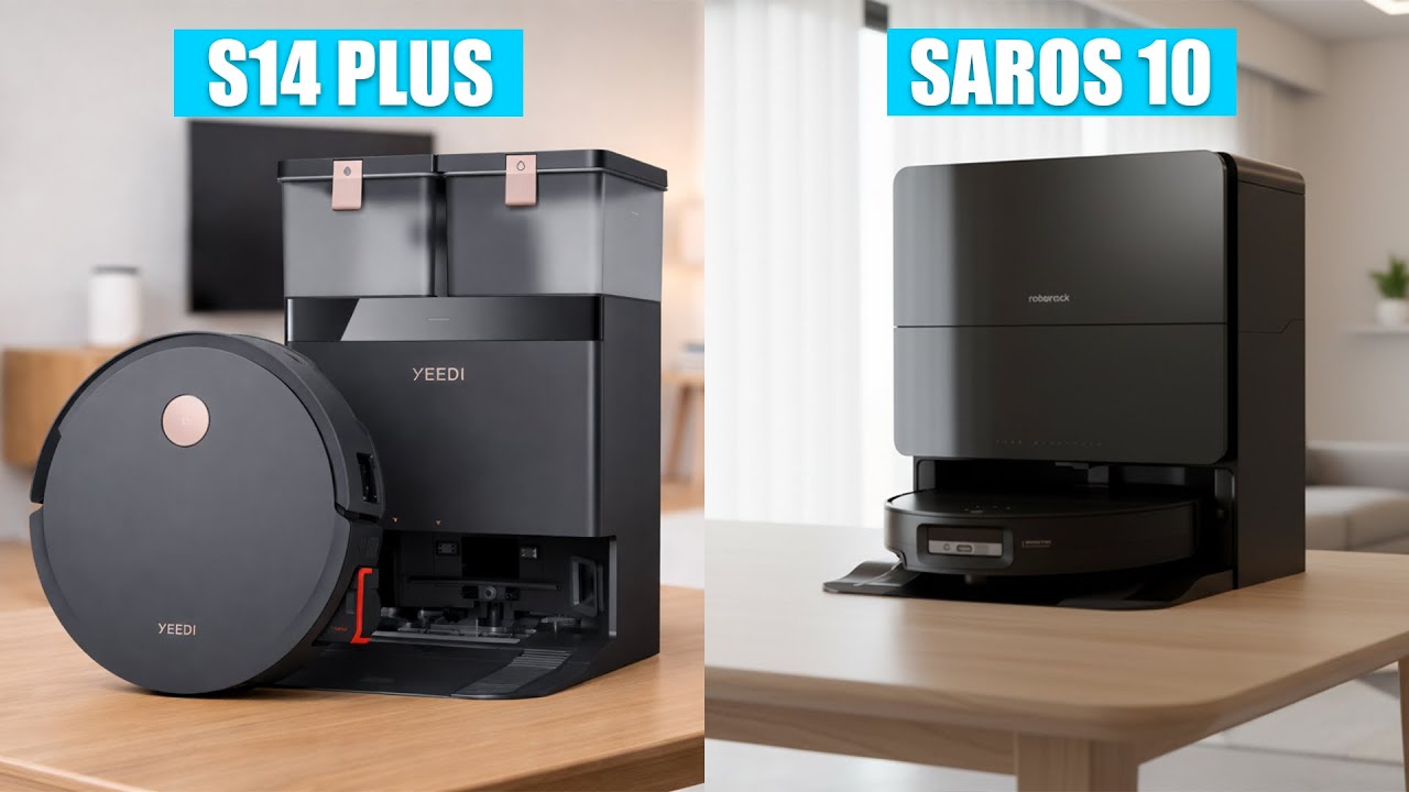 Yeedi S14 Plus vs Roborock Saros 10 - Which Robot Vacuum You Should Buy?