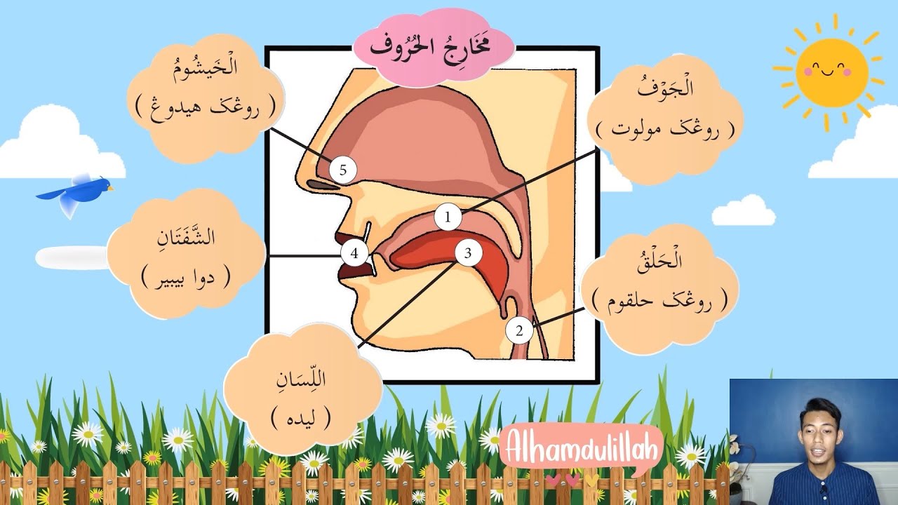 Tajwid Tahun 3 - Bahagian Makharijul Huruf (Al-Jaufu & Al-Halqu)