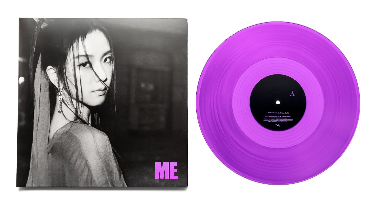 Unboxing Jisoo ME Vinyl LP Limited Edition / Quick Look