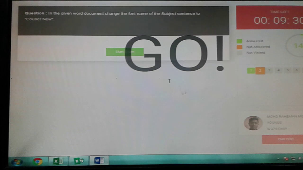 MSCIT ERA Session End Test 15