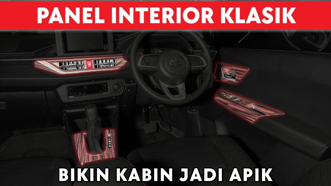 4 Panel Interior Klasik All New Agya Ayla