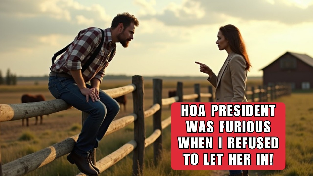 HOA President Lost It When I Refused to Let Him Enter My Ranch—He Had No Idea What Came Next