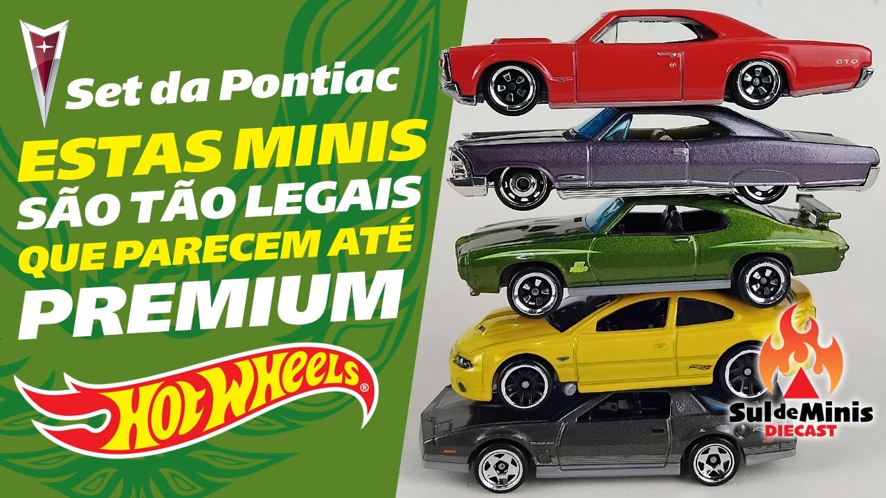 Miniaturas da Pontiac tão Legais que Parecem até Premium