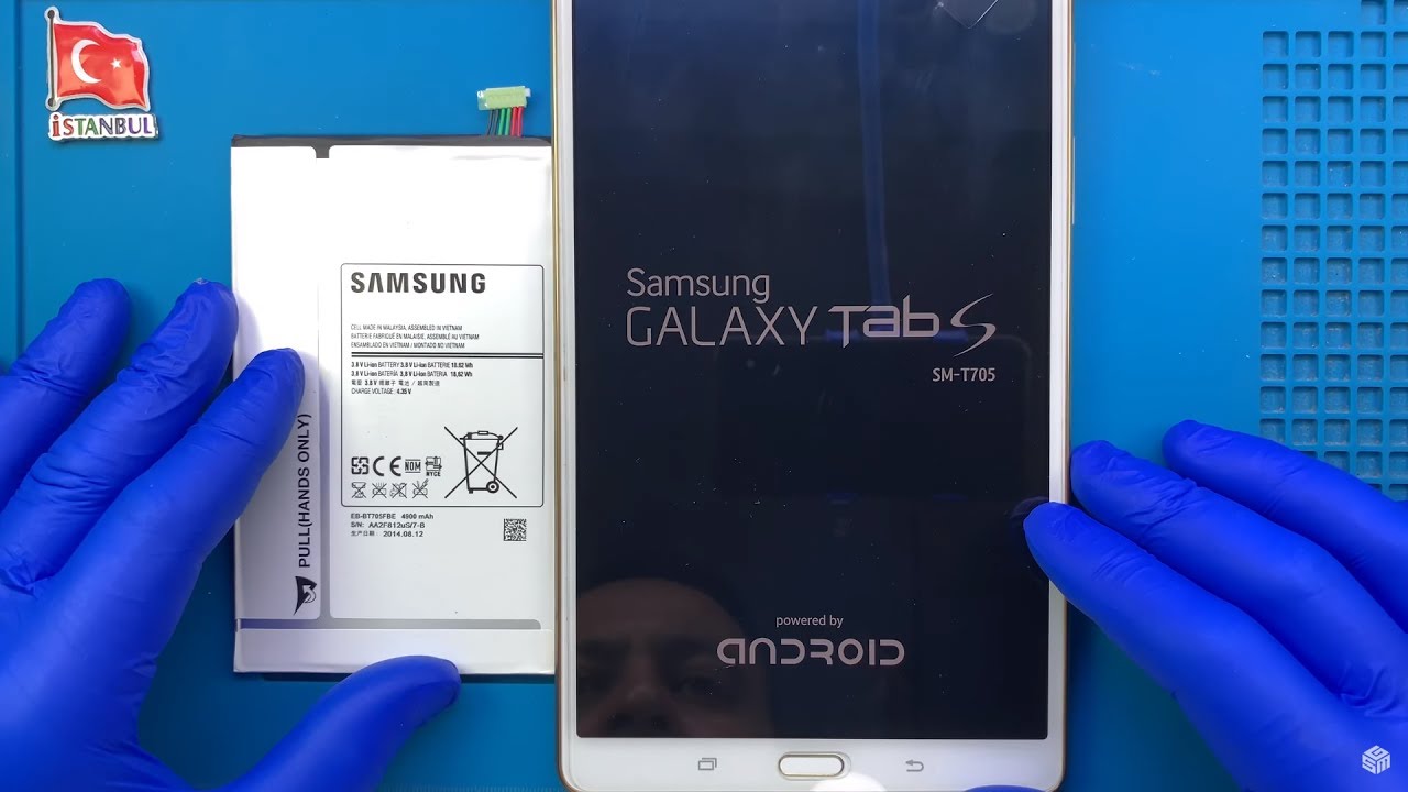 Samsung Galaxy TAB S Tablet Batarya Değişimi 🇹🇷