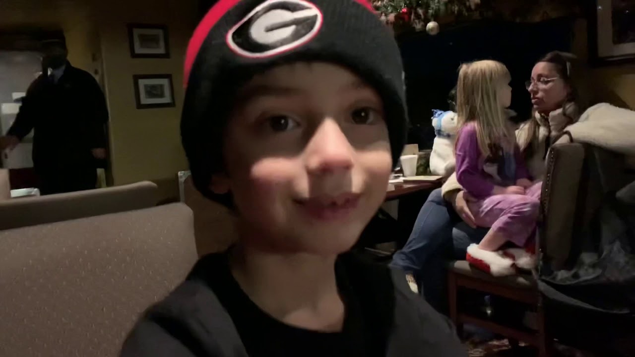 SURPRISE Polar Express Train Ride Trip At Bryson City NC. GREAT Smoky Mnt. Railroad