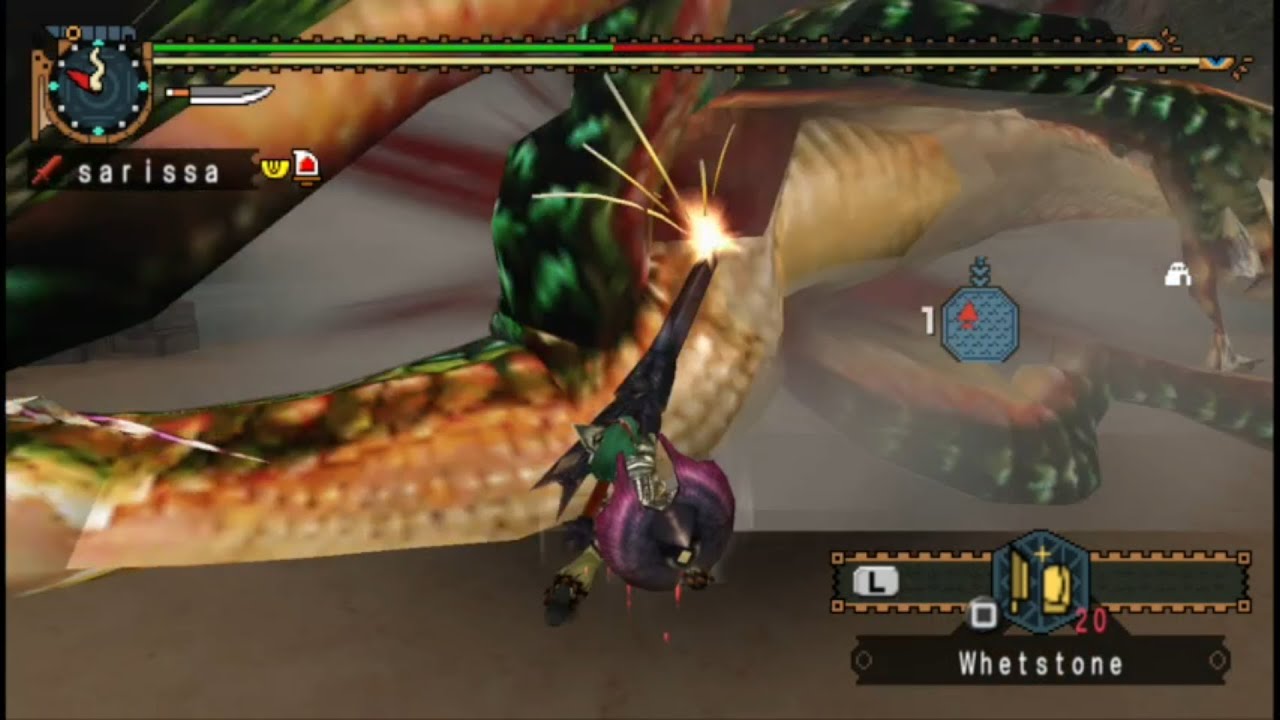 【MHP2G】Various Hunts (single session, with time-stamps)