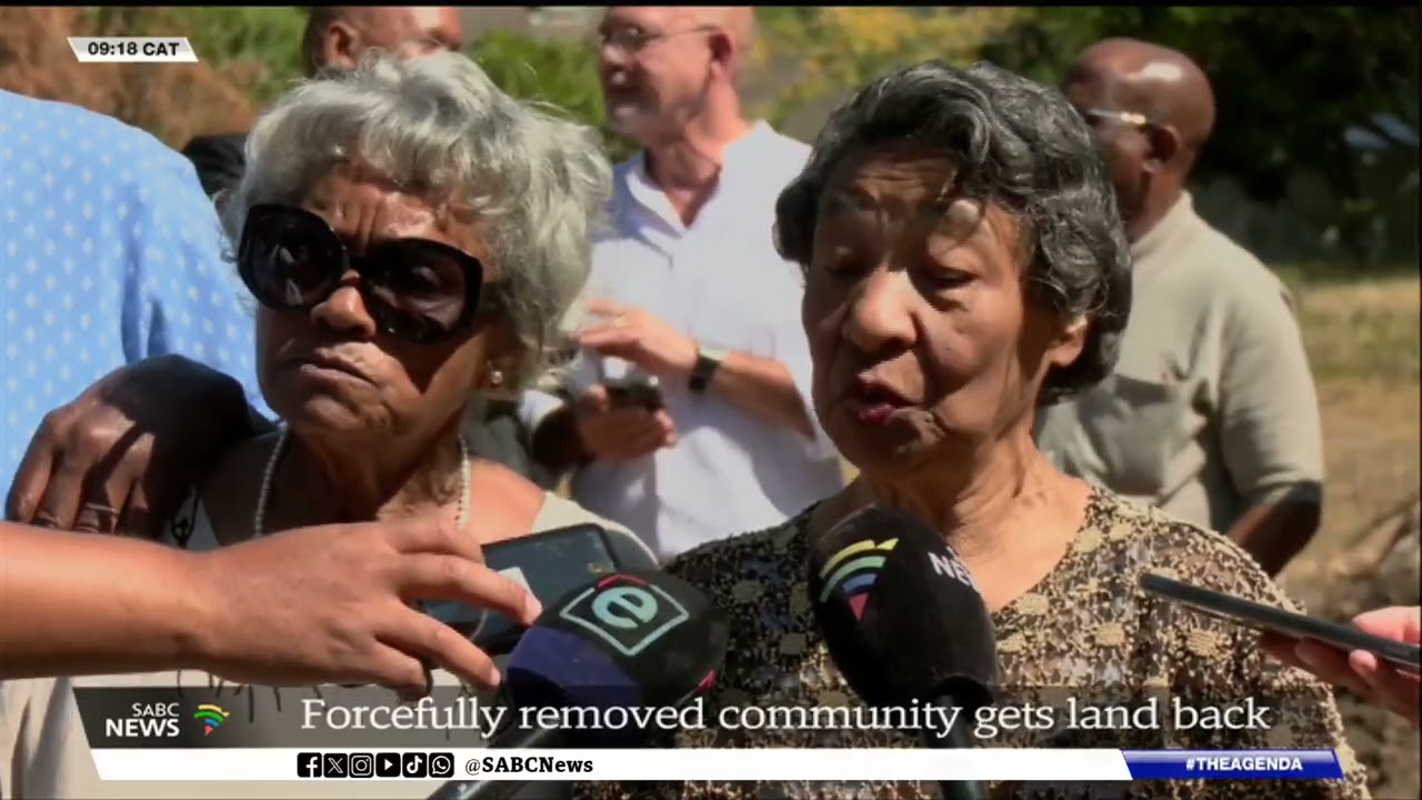 Forcefully removed Western Cape community gets land back