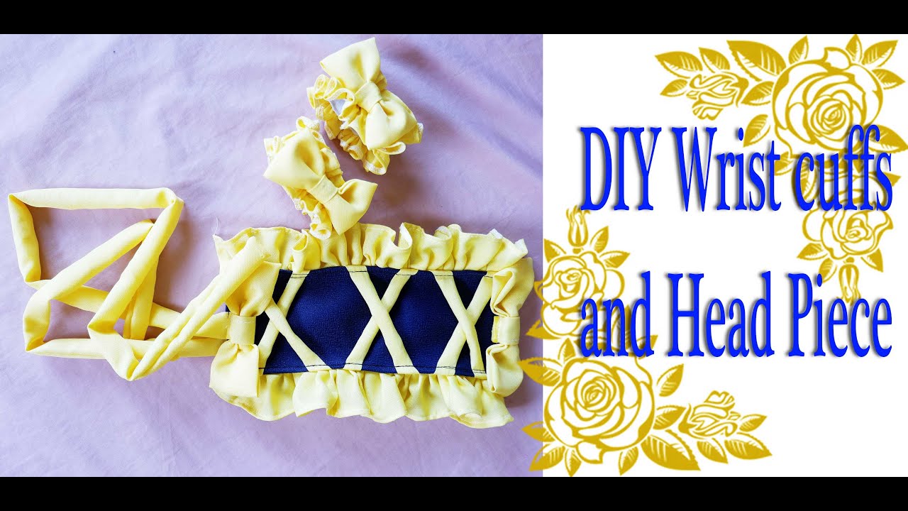 ♣ DIY Lolita Wrist Cuffs + Head Piece  ♣ Lolita Tutorial Series