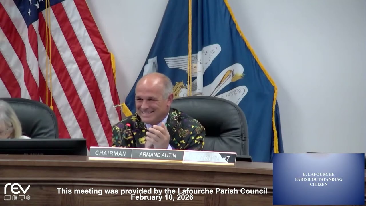Lafourche Parish Council Meeting (2-10-26)