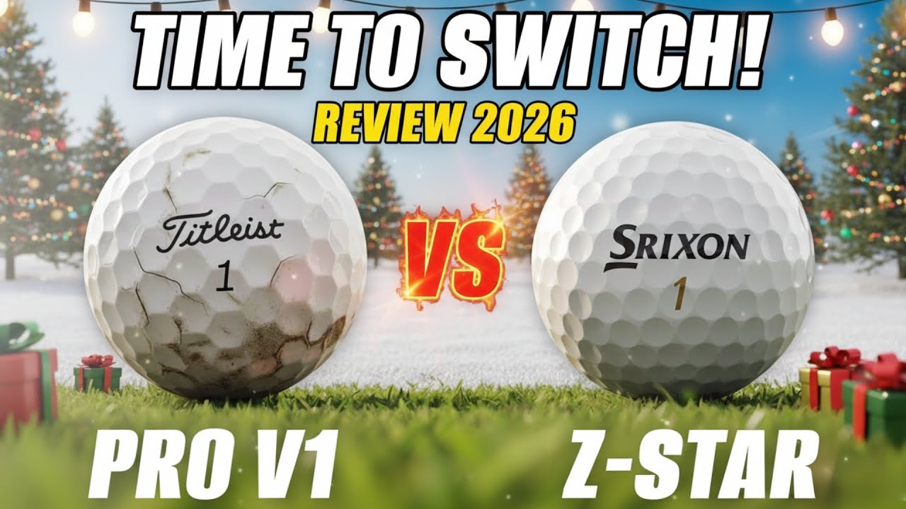 Srixon Z-Star XV kontra Titleist Pro V1 &ndash; por&oacute;wnanie dystansu i rotacji