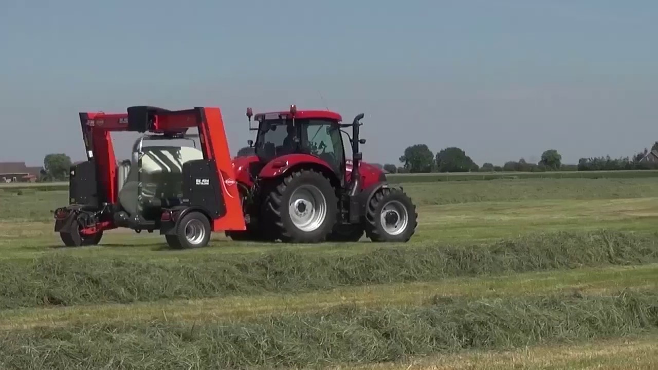 KUHN - SW 4014 - Fasciatore trainato per balle rettangolari e tonde