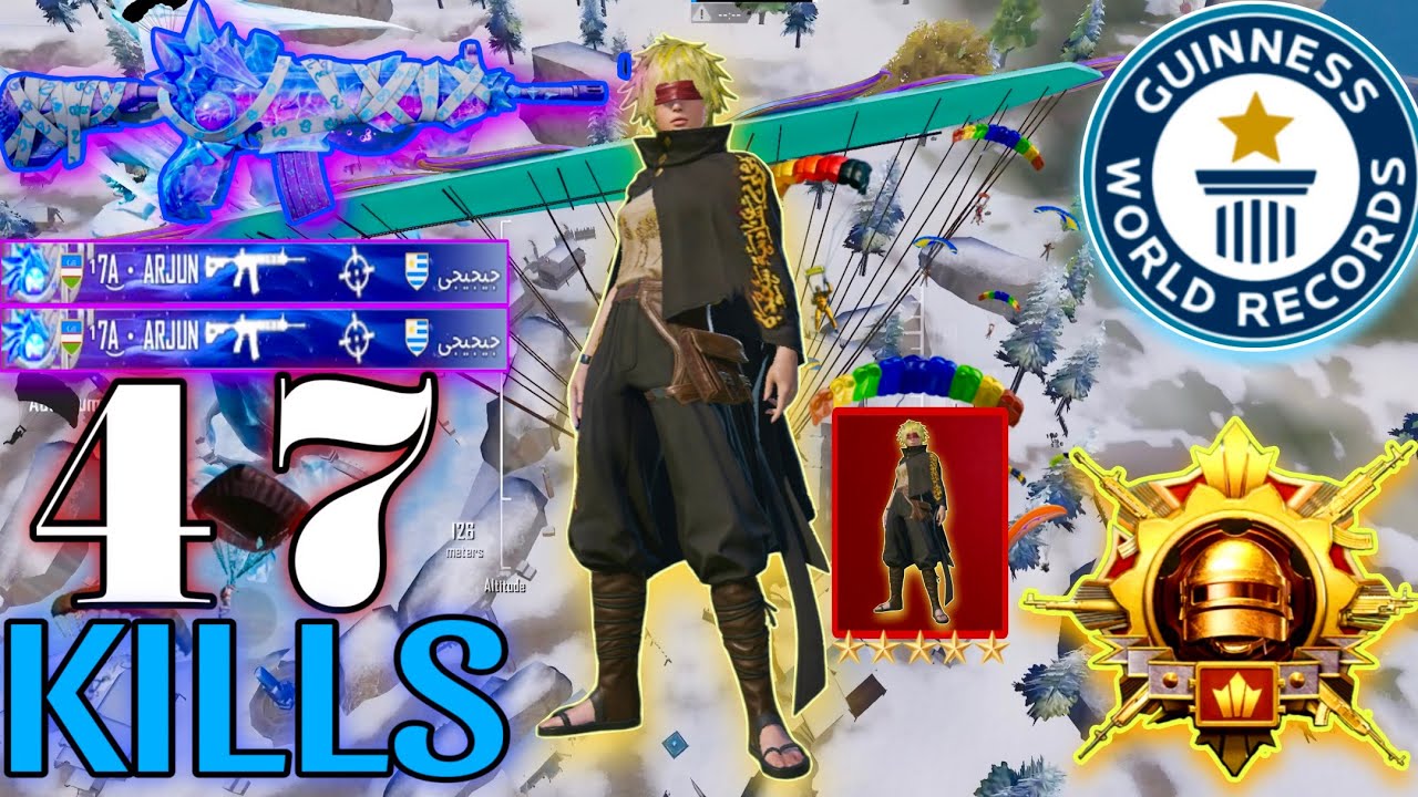 47 KILLS😱 NEW BEST AGGRESSIVE RUSH GAMEPLAY With My favourite outfit 😍Cloaked Voyager Set😈